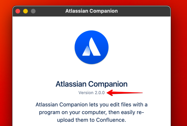 Atlassian_companion_version_info